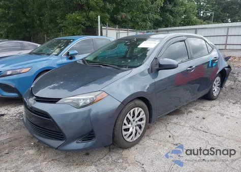 2018 Toyota Corolla Le из США, поврежденный, VIN 2T1BURHE6JC006300